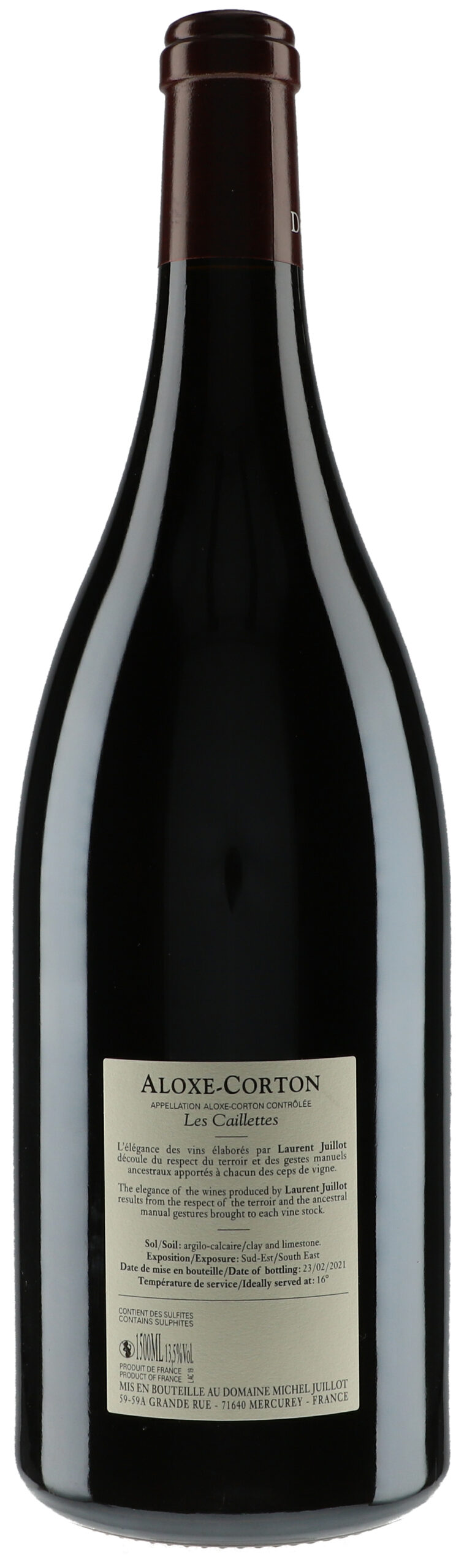 Aloxe Corton Grand Cru Les Caillettes 2019 150cl